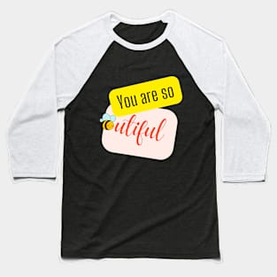 Bee-utiful Buzz Baseball T-Shirt